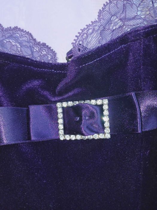 Корсет оксамитовий ann summers  розмір 36-38