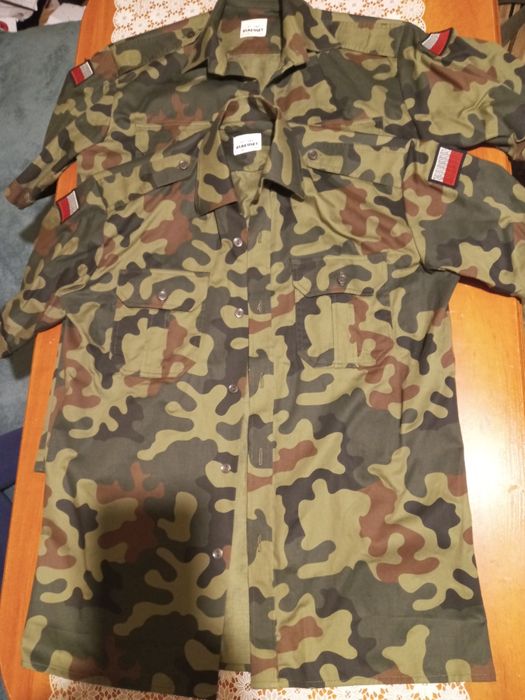 Nowe koszule wojskowe letnie 37/162