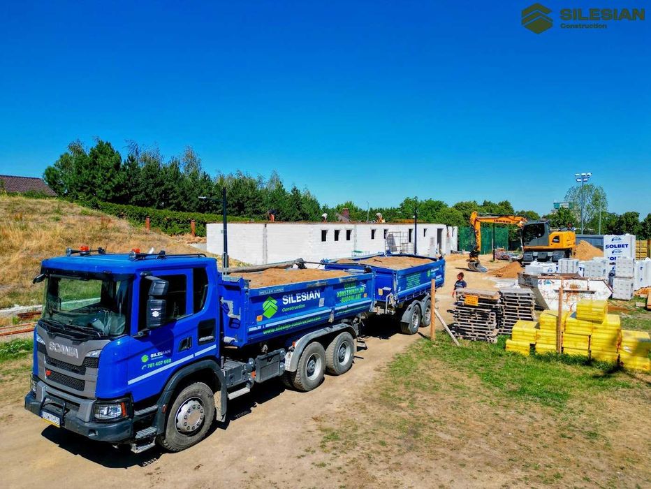 Usługi transportowe - 3 ośka z przyczepą