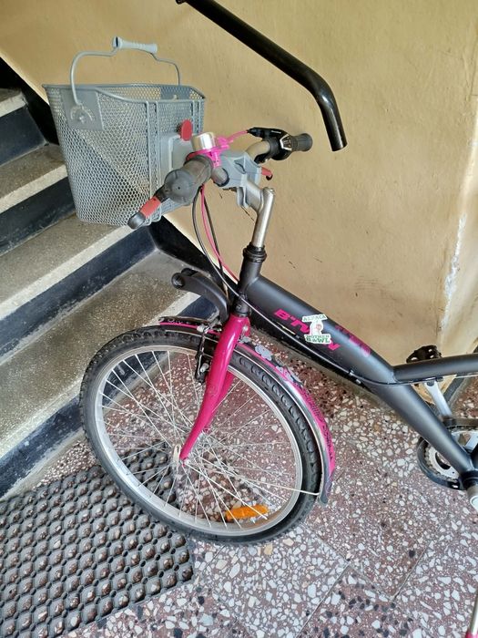 Rower btwin dla dziewczynki 24 całe dziecięcy