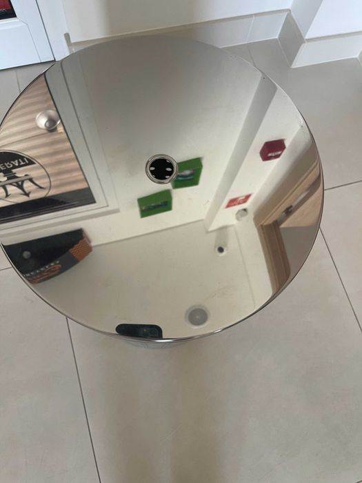 Cesta de Roupa Série Basket Inox/brilhante