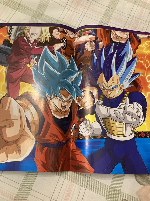 DISPONIVEL: Caderneta completa Dragon Ball Super + Poster completo
