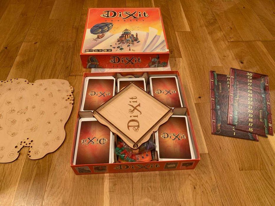 Гра Dixit Odyssey + 7 доповнень карт + кастомне оформлення
