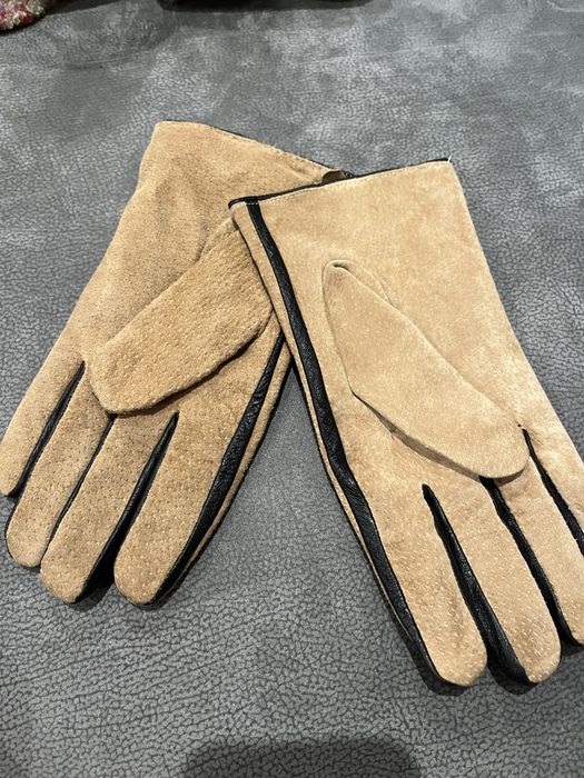 Luvas de pele para senhora