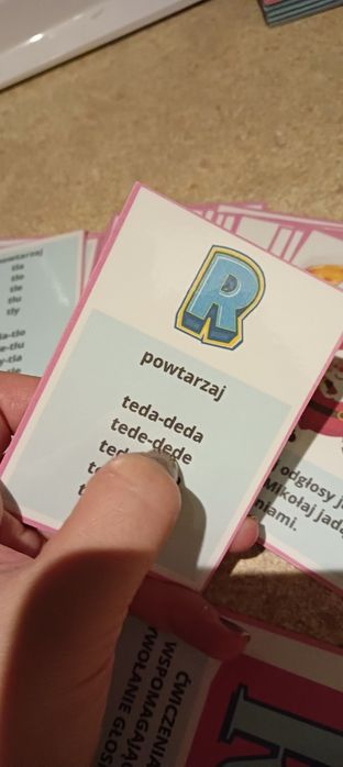 Karty logopedyczne wywolanie głoski r