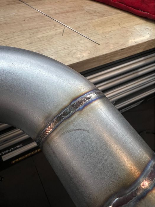 Linha direta em inox  “76mm” com panela bypass