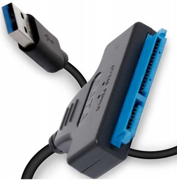 Adapter kabel przejściówka SATA do USB 3.0