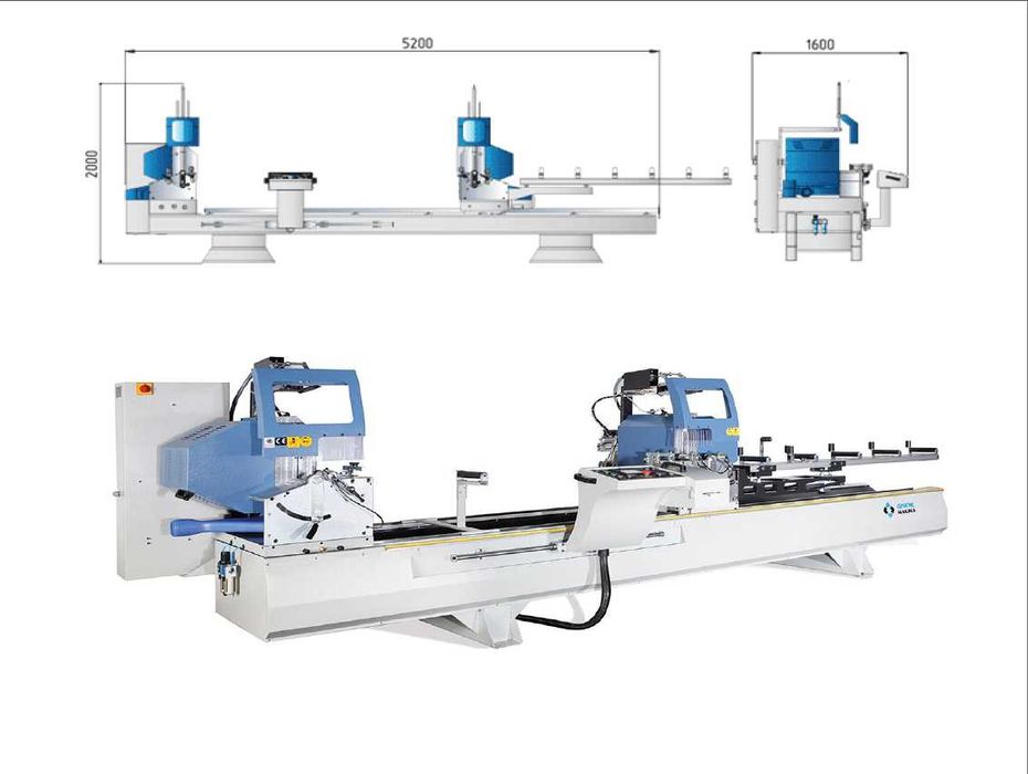 Piła Dwugłowicowa Automatyczna OMRM 113