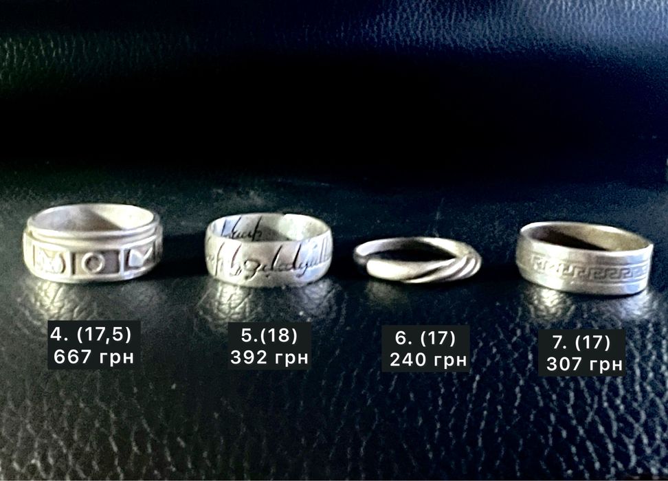 Кольца Серебро 925