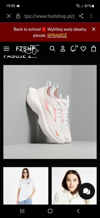 Snakersy Nike Vista Lite rozmiar 38,5