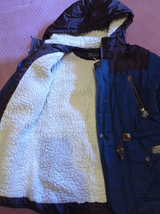 Зимова куртка на хлопчика 40 розмір