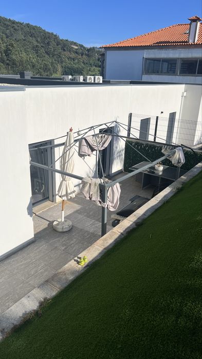 Pergola de aluminio 3x4 (só a estrutura, sem a cobertura superior)