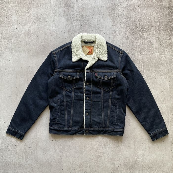Шерпа Levis (джинсова куртка)