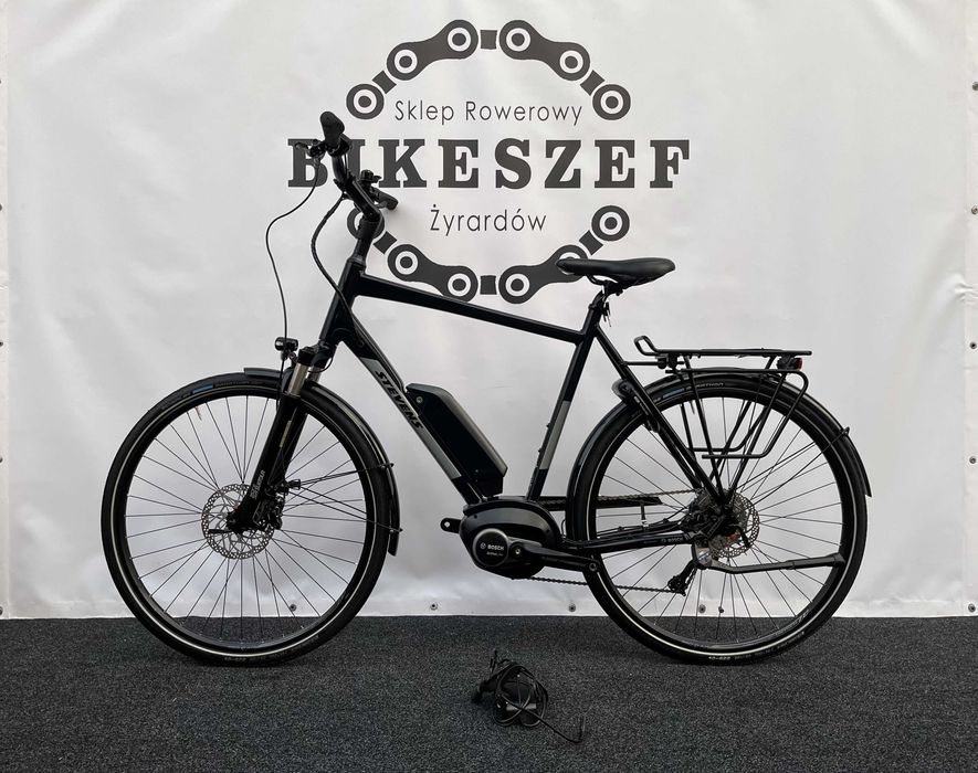 Męski Trekkingowy Rower elektryczny STEVENS E-MOLVENO 28" XL Shimano Altus Bosch Hydraulika Wysyłka