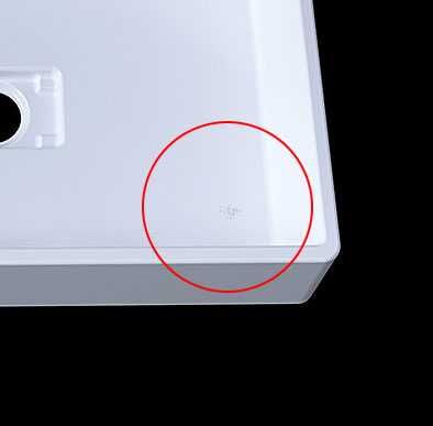 Уцінена Раковина, Умивальник накладний Luxor Mixen 60, Найнижча Ціна!