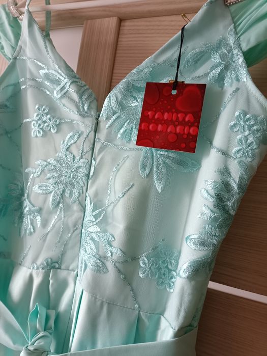 Плаття максі атласне