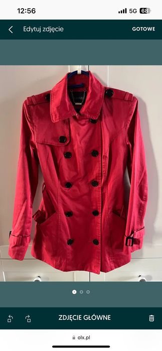 Płaszcz damski Top Secret rozmiar 36