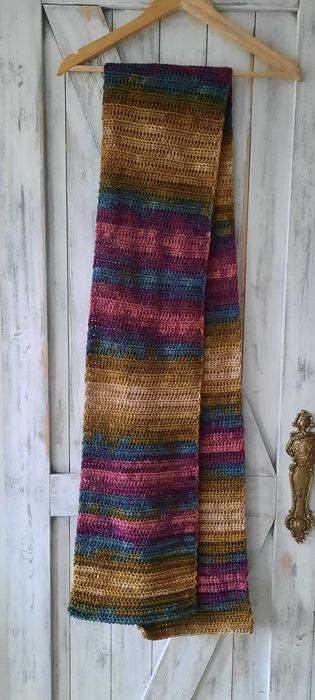 Szalik handmade, jesień, zima