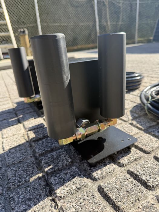 2 Canhões fumo CO2 Duplo Dmx