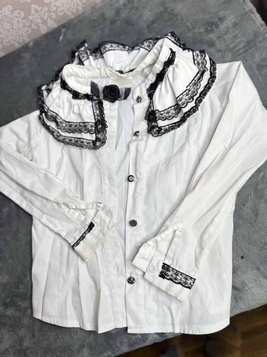 Рубашка блузка на девочку 122