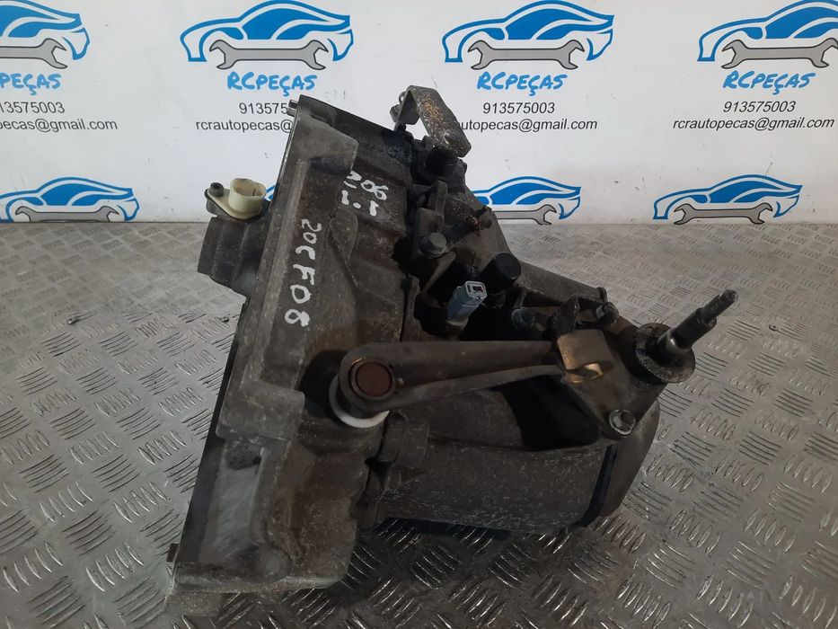 CAIXA VELOCIDADES MANUAL PEUGEOT 206 1.4i 8V 75CV KFW TU3JP 20CF08