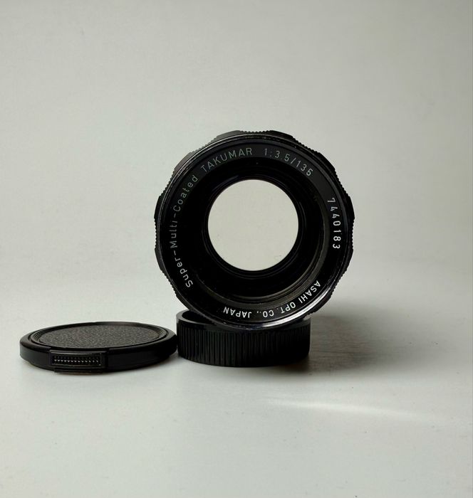 Портретний Super-Multi-Coated TAKUMAR 135/3.5 різьба m42 м42
