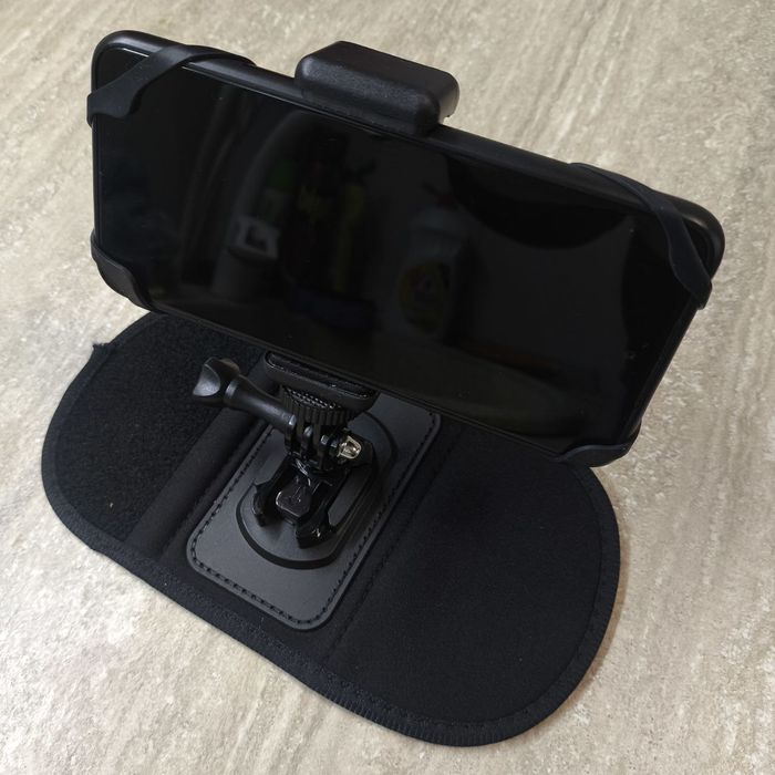 Кріплення на рюкзак для екшн камер GoPro, Sony, Xiaomi та смартфонів