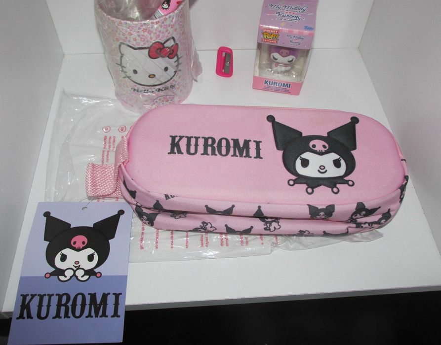 Conjunto Escolar Hello Kitty/ Kuromi Sanrio