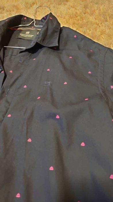 Koszula męska z krótkim rękawem koszulka Shotch & soda S