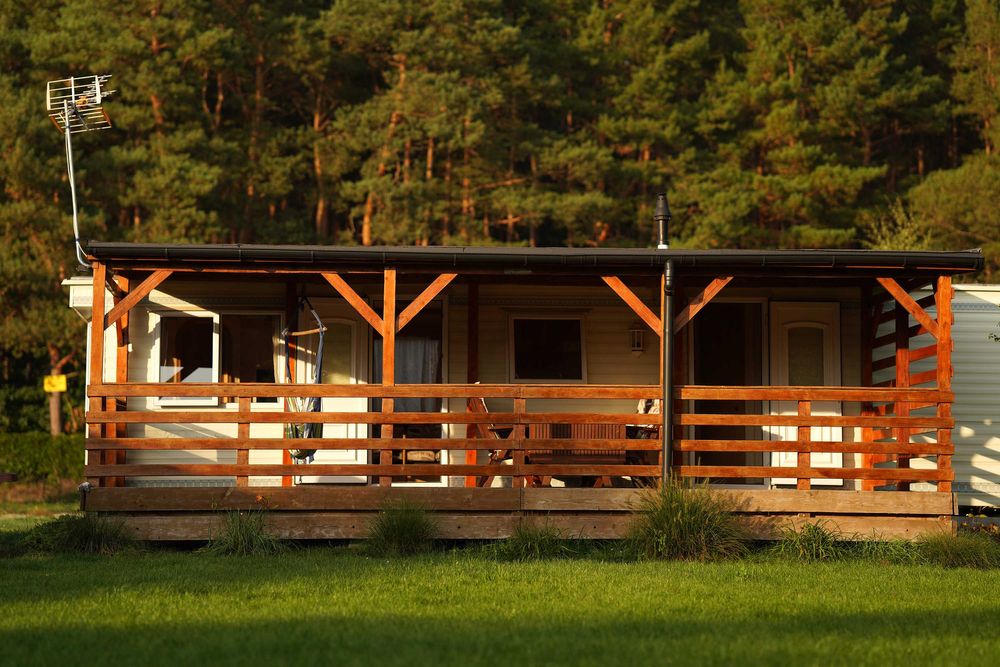 Domek letniskowy na wynajem, klimatyzowany z prywatnym łowiskiem  WiFi