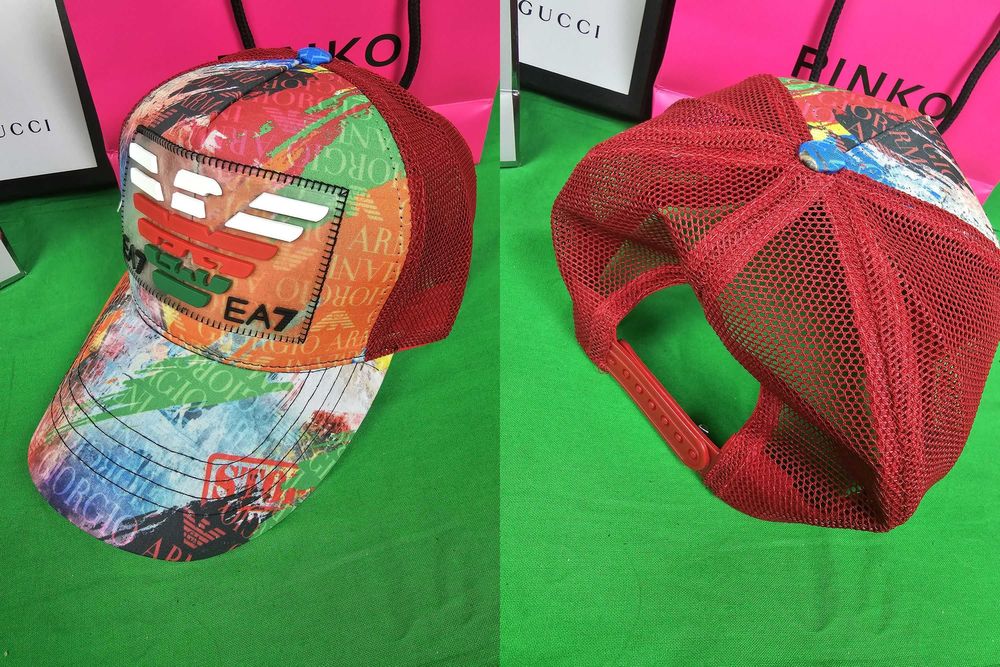 Czapki z daszkiem Guess Armani Bejsbolówki Premium Czapka