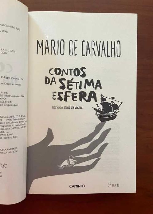 "Contos da Sétima Esfera" de Mário de Carvalho