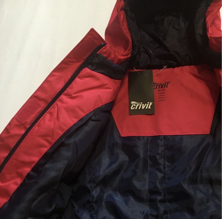 Куртка 98/104 110 116 жилетка демисезонная Lupilu демісезонна Crivit