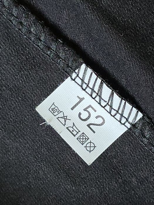 Getry, legginsy czarne z wycięciami rozm.152