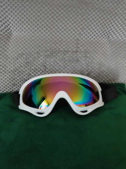 Gogle narciarskie google chrome okulary damskie męskie dziecięce