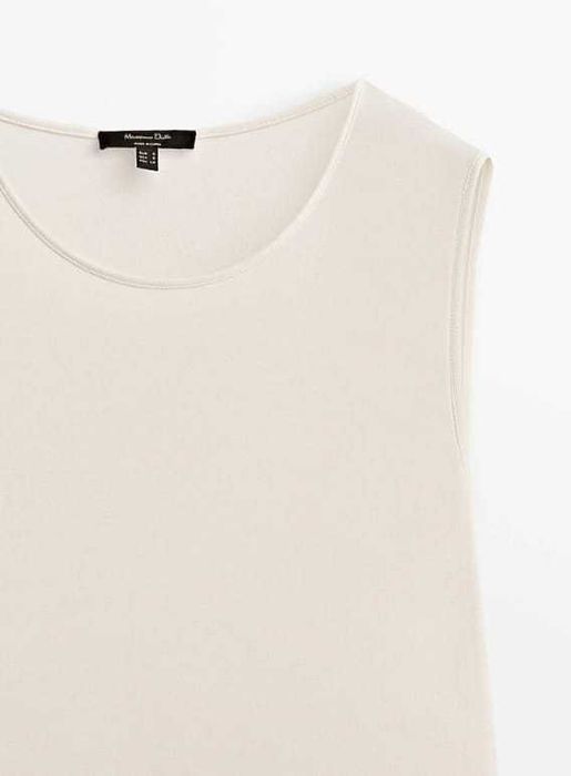 Elegancka sukienka Massimo Dutti plisowana r. M