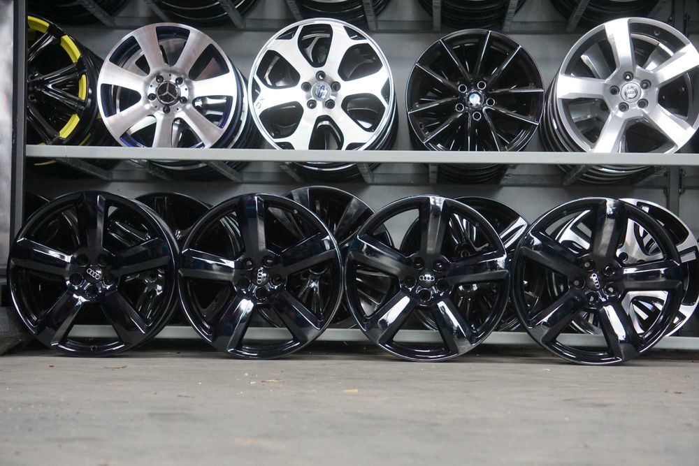 Alufelgi do Audi 5x112 8Jx19 et35 cb57,1mm czarny polysk