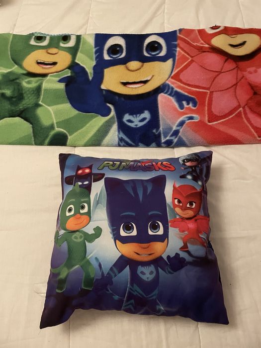 Manta e Almofada Pyjamask