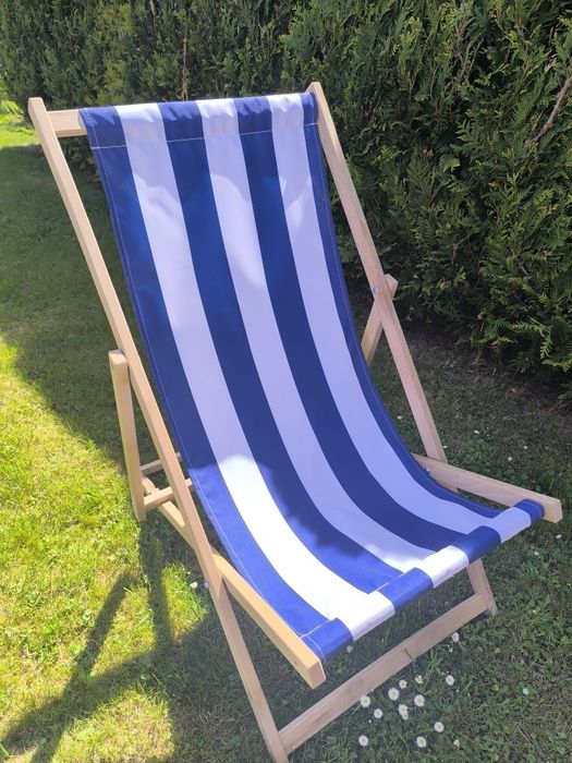 Leżak drewniany stelaż leżak plażowy regulowany