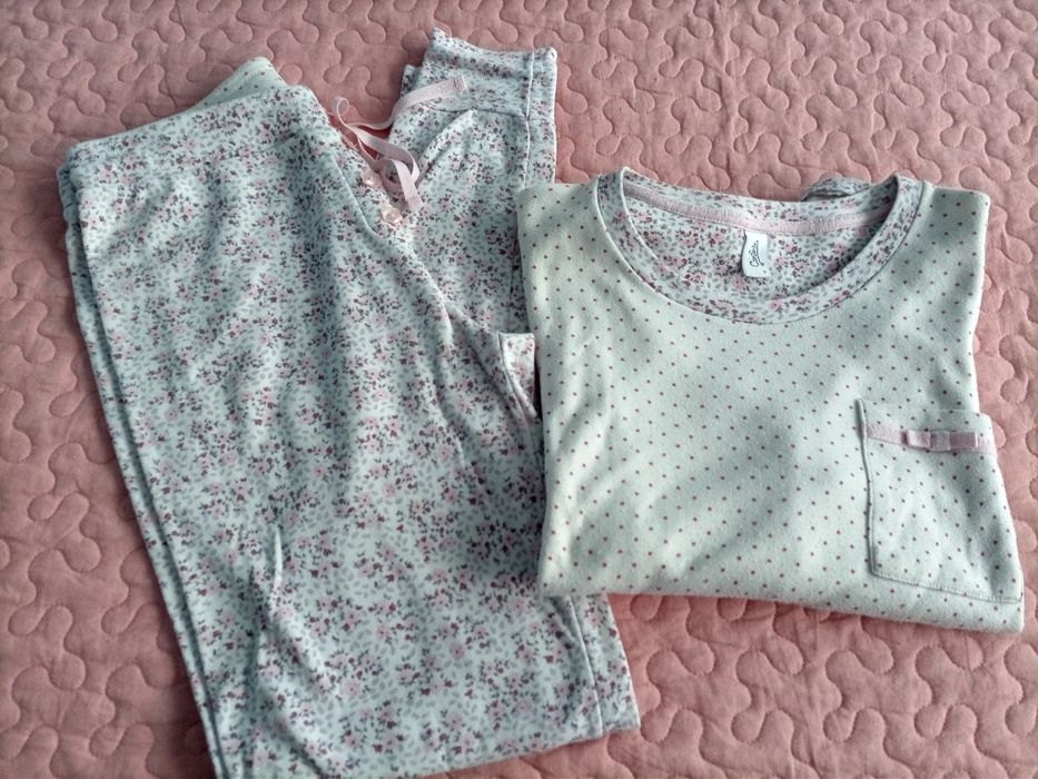 Pijama algodão e poliéster
