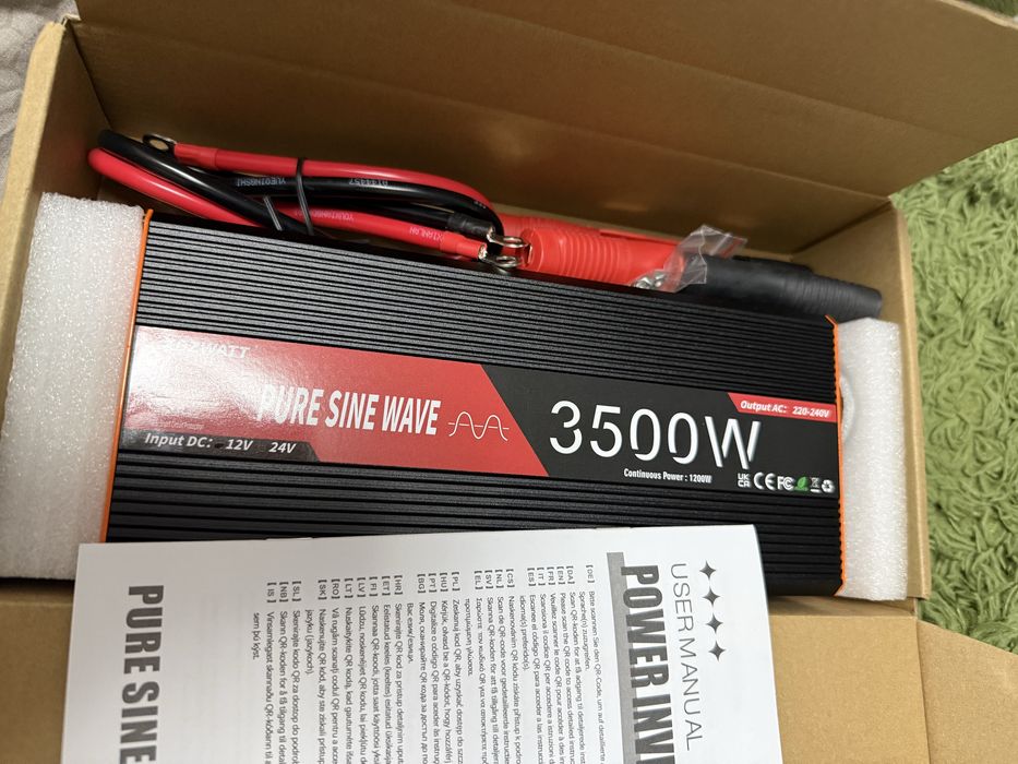 Інвертор з чистой синусоїдой 3500w в наявності