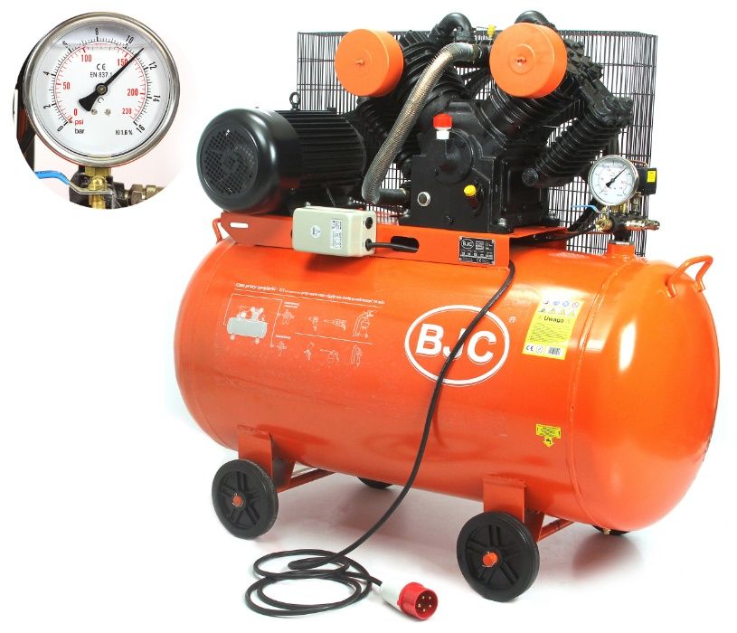 Kompresor Sprężarka 350L BJC 1450l/min ( 200L 300L 350L 500L )  12BAR