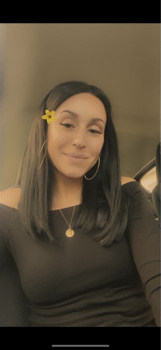 Extensões de cabelo sintético preto