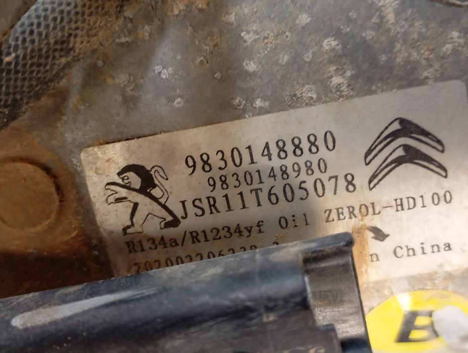 Compressor AC CITROËN Jumpy III Furgão