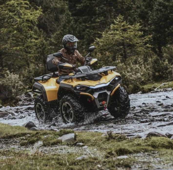 Quad Quady Hisun Guardian 750cc ALU! Wspomaganie!