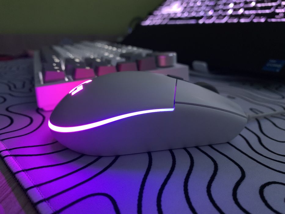 Logitech G102 Lightsync white