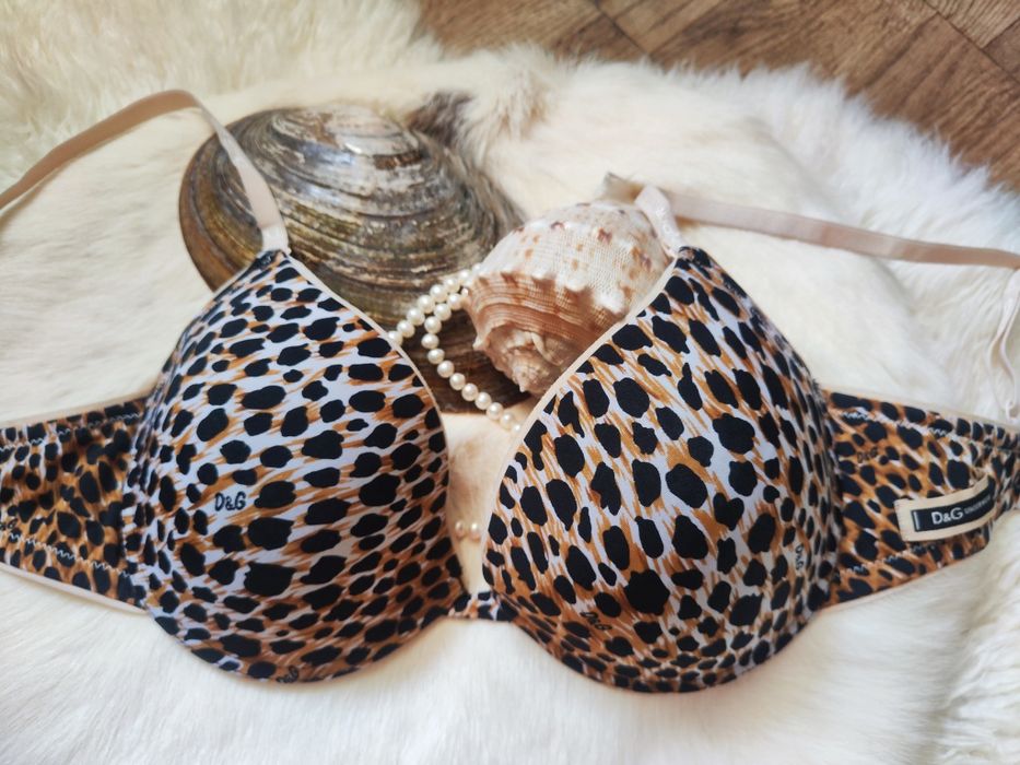Ліфчик Dolce&Gabana леопардовий (анімалістичний) принт, преміум бренд