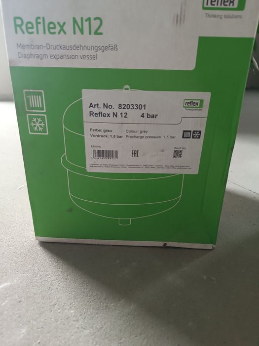 Naczynie przeponowe Reflex N12