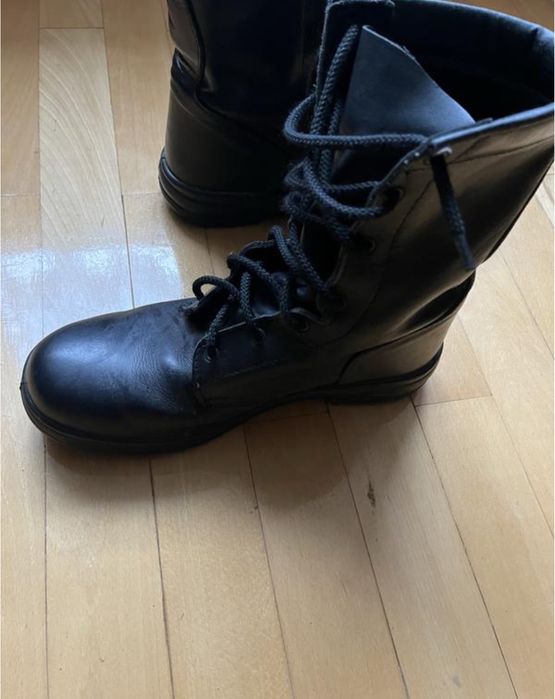 Берці чоловічі шкіряні