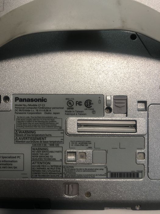 Захищений ноутбук Panasonic Toughbook CF-C2 i5 поворотний екран Win